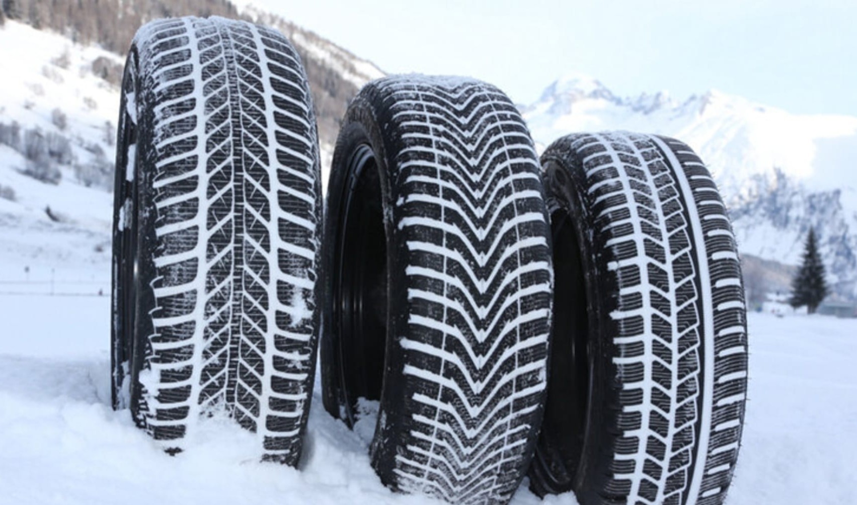 Winterreifen mit Schnee-Profil